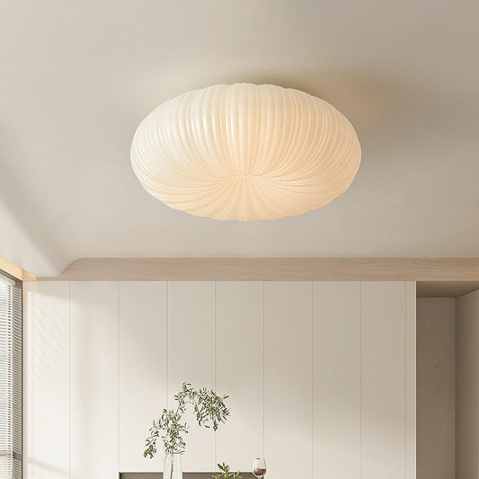 LuminaraGlow | Elegant Modern Flush Mount Ceiling Light Fixture with Remote 0
