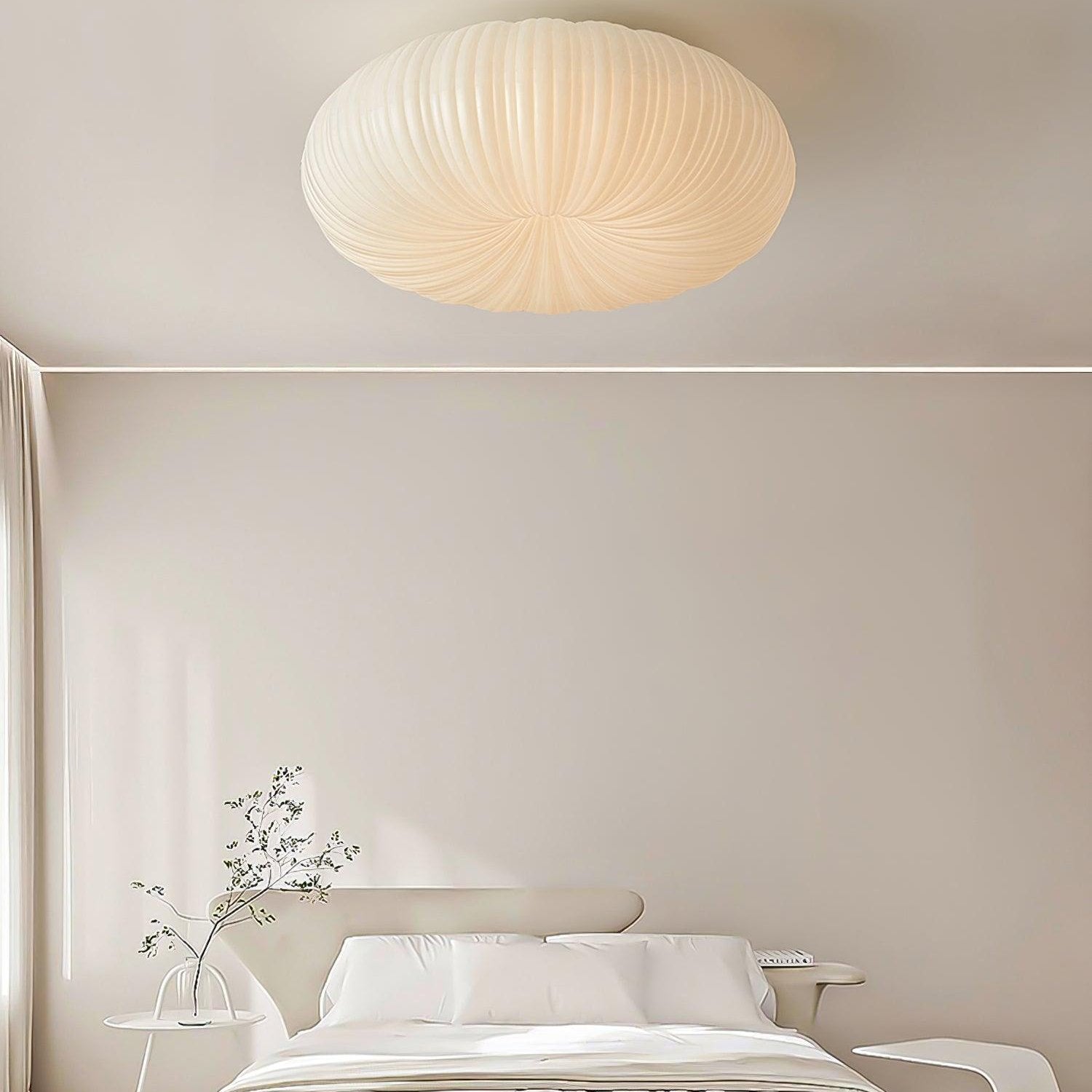LuminaraGlow | Elegant Modern Flush Mount Ceiling Light Fixture with Remote 6