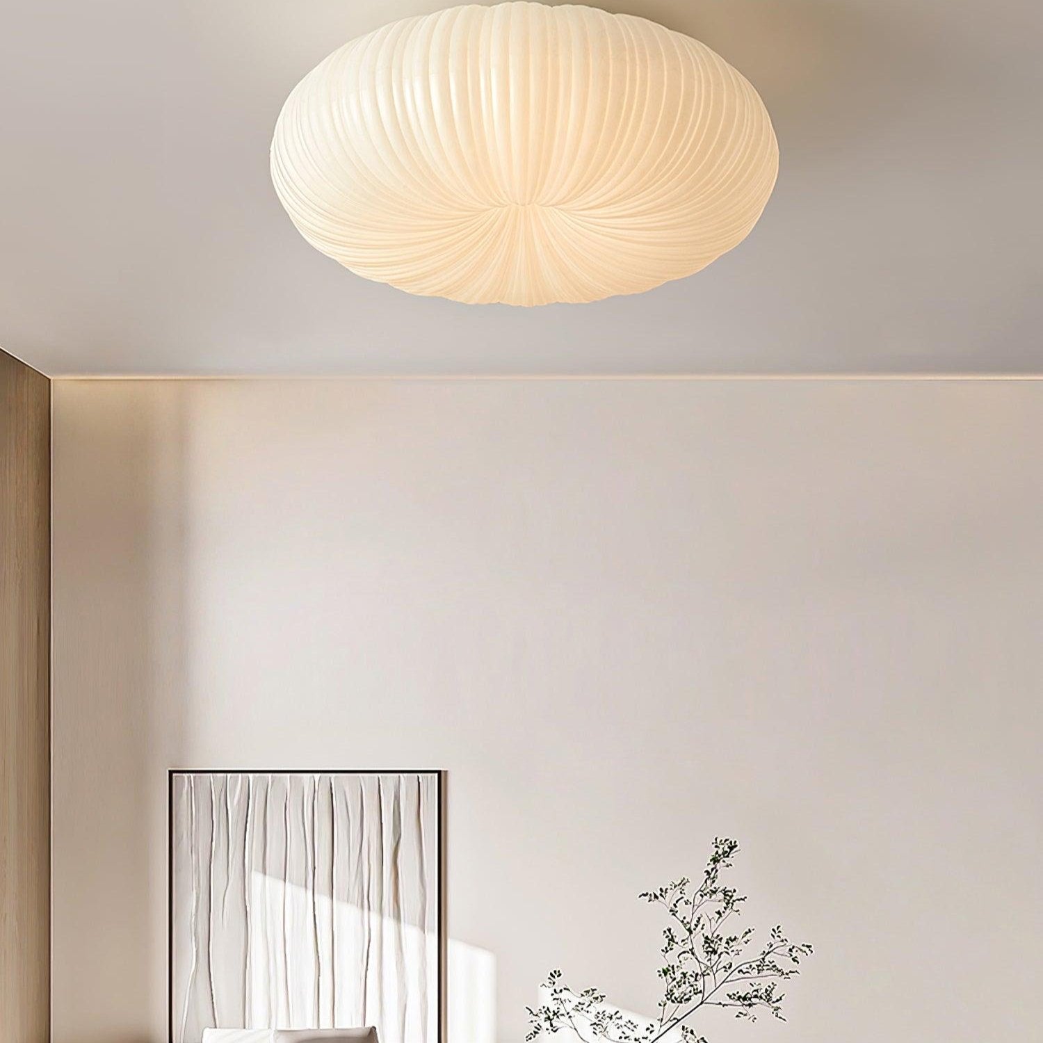 LuminaraGlow | Elegant Modern Flush Mount Ceiling Light Fixture with Remote 7