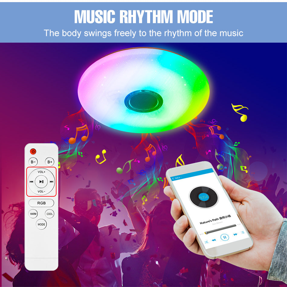 Luminara | Dynamic Colorful Smart RGB Ceiling Light Fixture 4