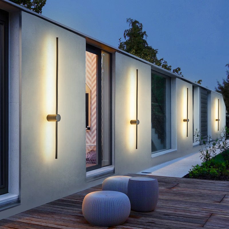 Luminous Line | Solar-Powered Outdoor Light with Elegant Design | Energy-Efficient Illumination for Pathways 1