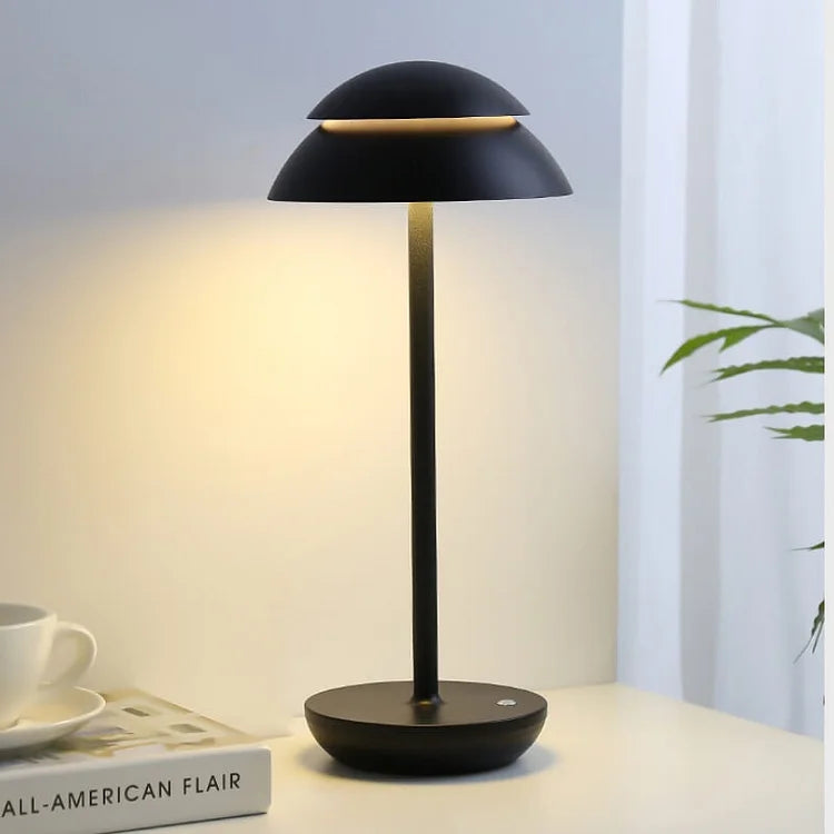 Luminous Prestige | Cordless Scandinavian Table Lamp with Dimmable Feature | Elegant Design for Cozy Ambiance 0