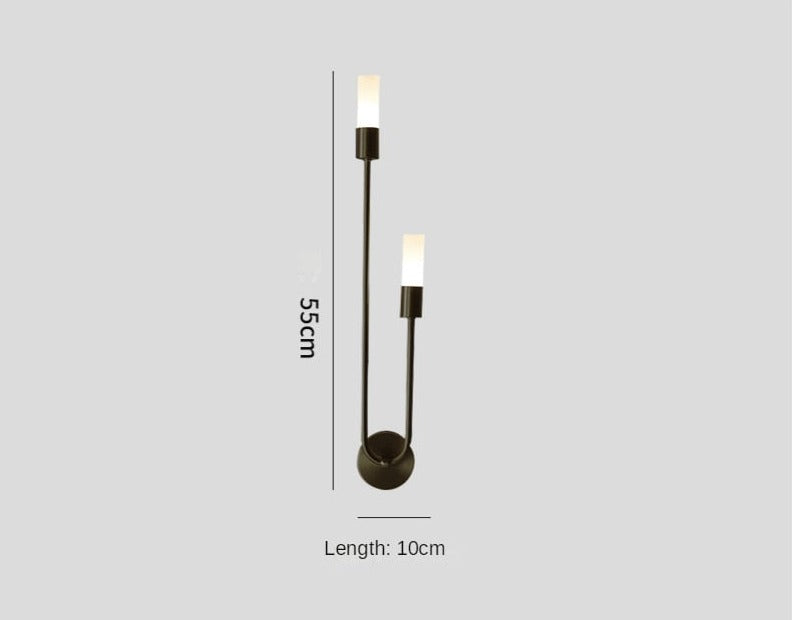 Lux Minimalist | LED Wall Sconce Lighting with Adjustable Color Temperatures | Slim Design for Cozy Ambiance 10