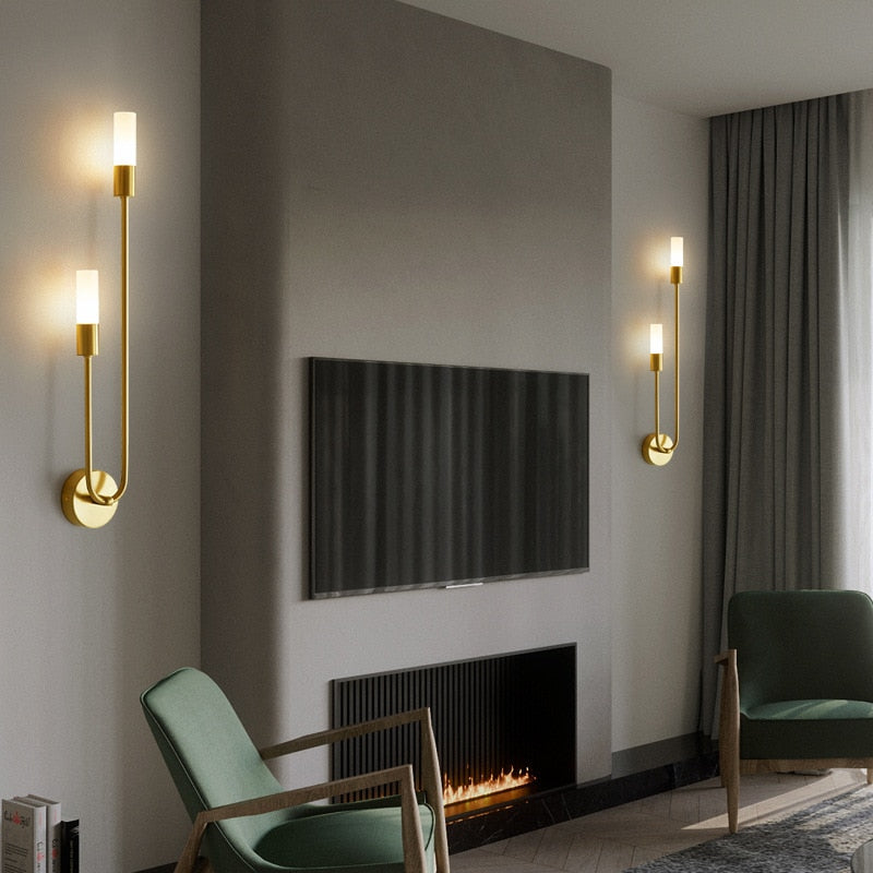 Lux Minimalist | LED Wall Sconce Lighting with Adjustable Color Temperatures | Slim Design for Cozy Ambiance 4