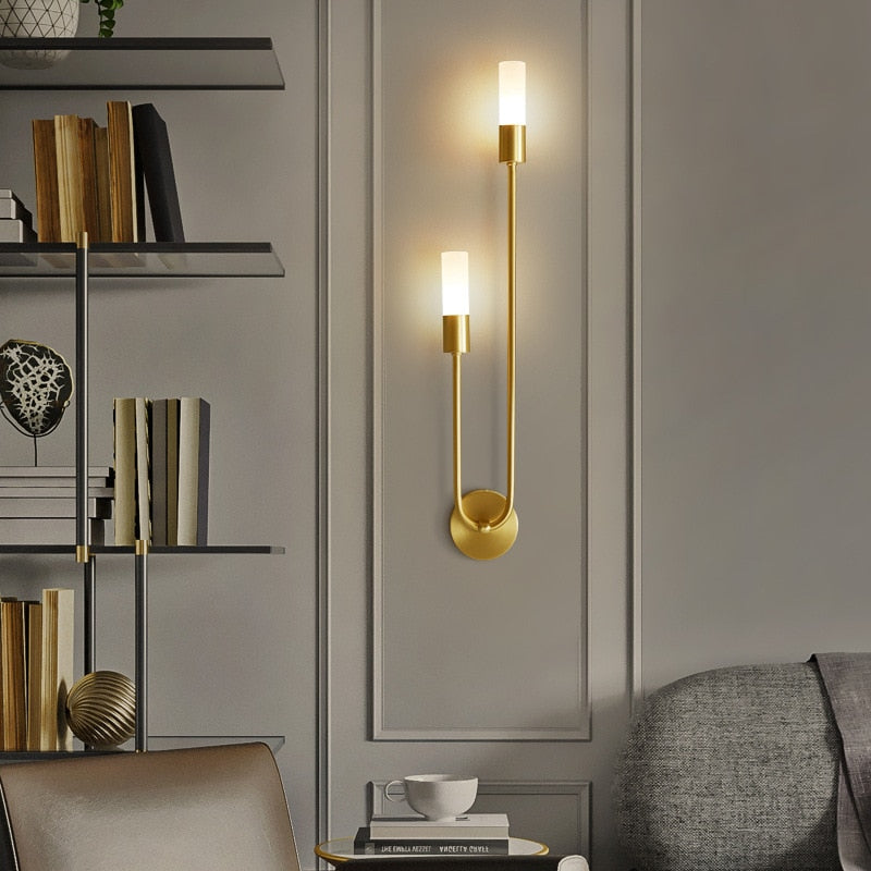 Lux Minimalist | LED Wall Sconce Lighting with Adjustable Color Temperatures | Slim Design for Cozy Ambiance 5