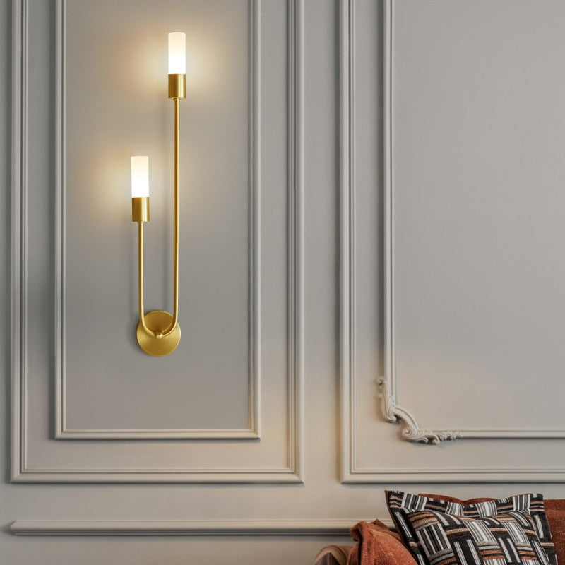 Lux Minimalist | LED Wall Sconce Lighting with Adjustable Color Temperatures | Slim Design for Cozy Ambiance 6