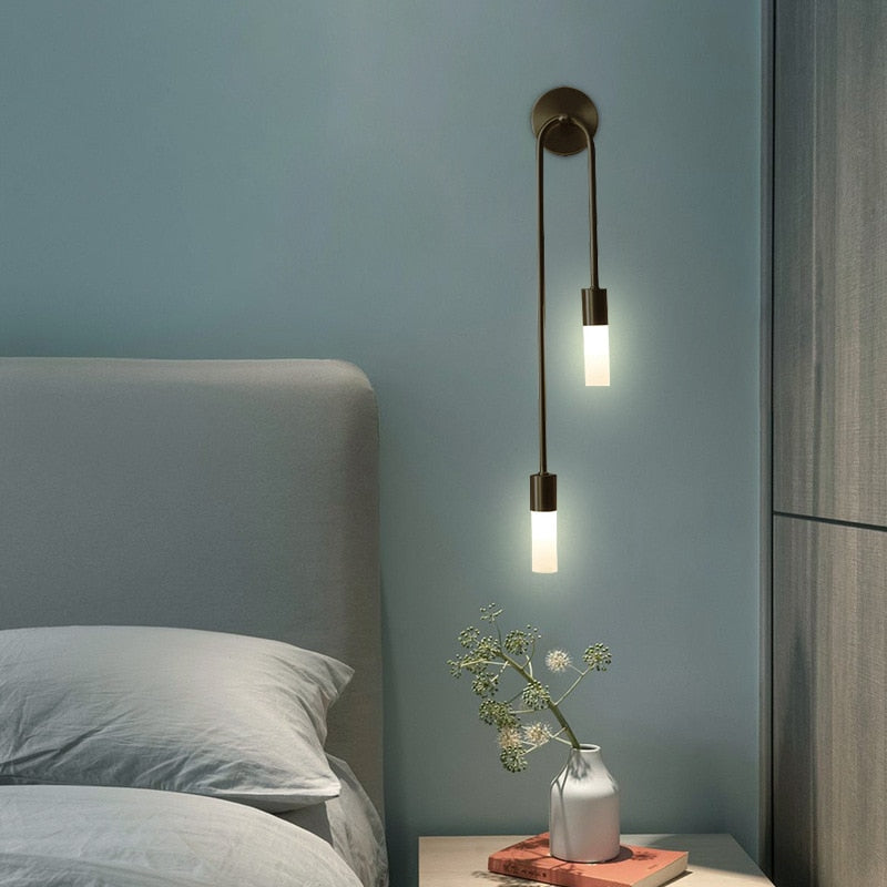 Lux Minimalist | LED Wall Sconce Lighting with Adjustable Color Temperatures | Slim Design for Cozy Ambiance 8