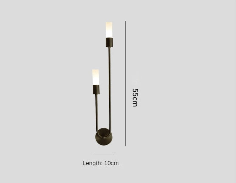 Lux Minimalist | LED Wall Sconce Lighting with Adjustable Color Temperatures | Slim Design for Cozy Ambiance 9