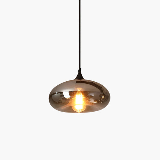 Luxury Collection | Glass Pendant Light with Adjustable Height | Stylish Hanging Light for Elegant Kitchen Decor 0