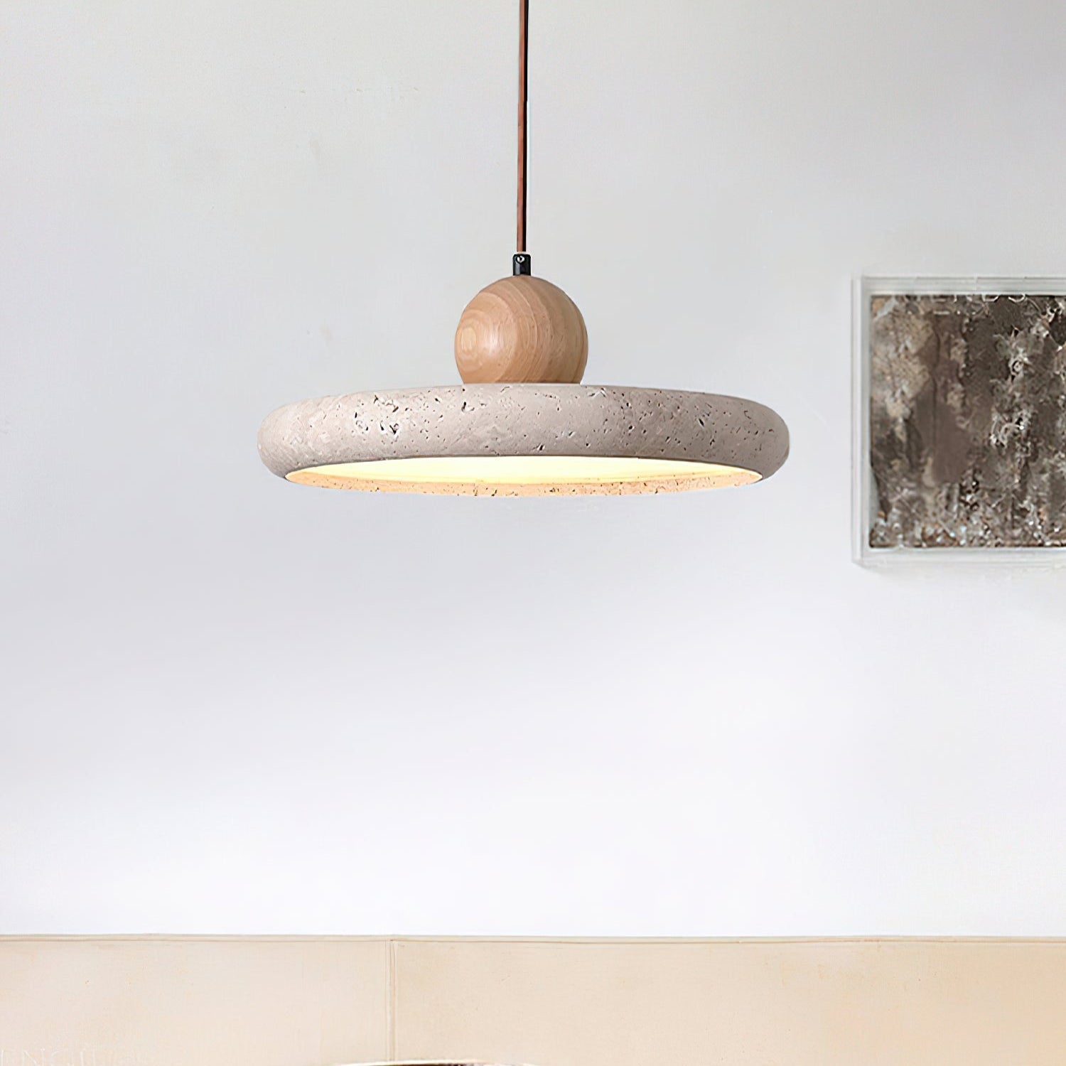 Lydia | Pendant Light with Integrated LED & Adjustable Height | Modern Kitchen Pendant Lighting for Elegant Illumination 7