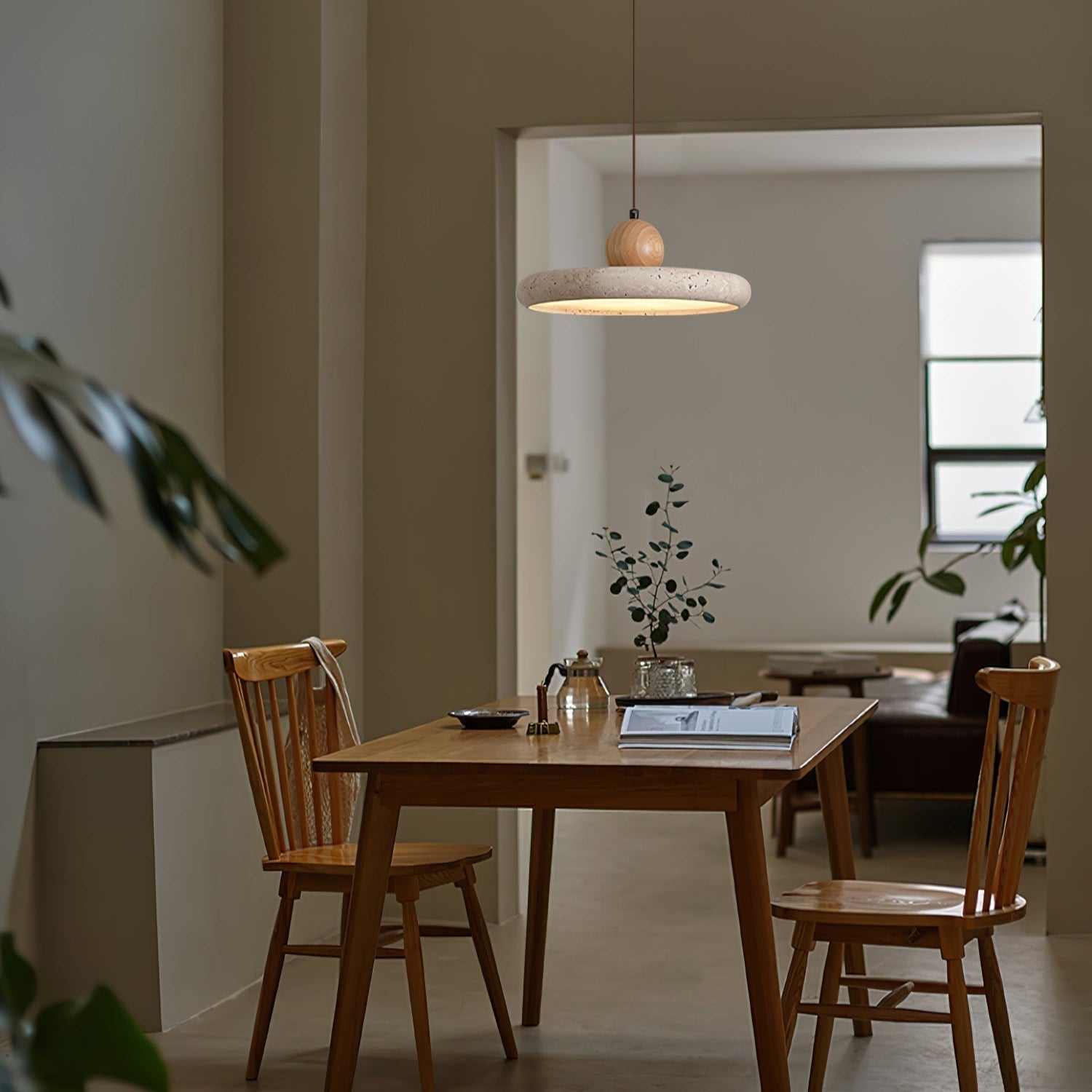 Lydia | Pendant Light with Integrated LED & Adjustable Height | Modern Kitchen Pendant Lighting for Elegant Illumination 8