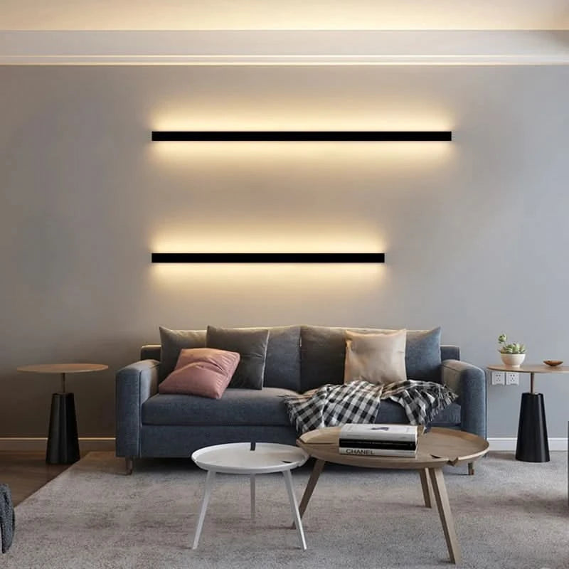 Aeris Linear minimalist LED wall lamp
