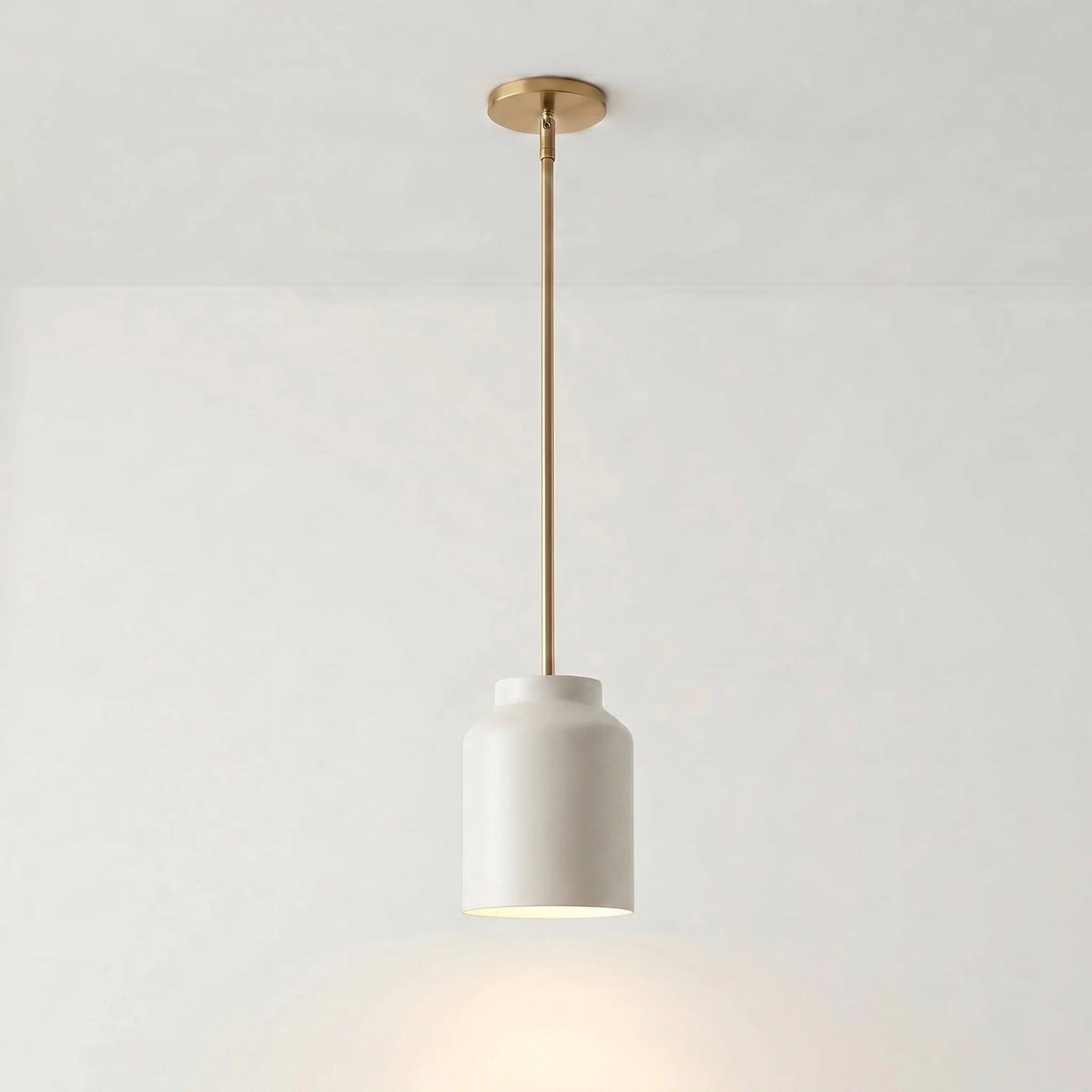 Matte Metal Pendant Light | Nordic Minimalist Design with Adjustable Height | Stylish Kitchen Pendant Lighting for Dining and Entryways 12