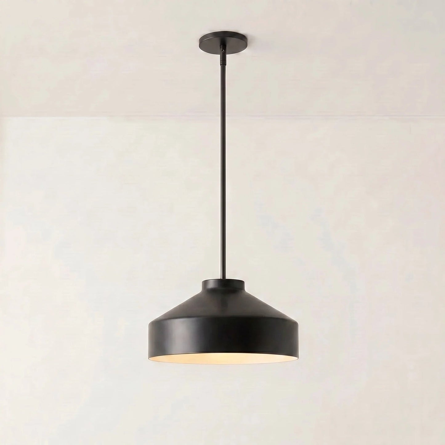 Matte Metal Pendant Light | Nordic Minimalist Design with Adjustable Height | Stylish Kitchen Pendant Lighting for Dining and Entryways 13