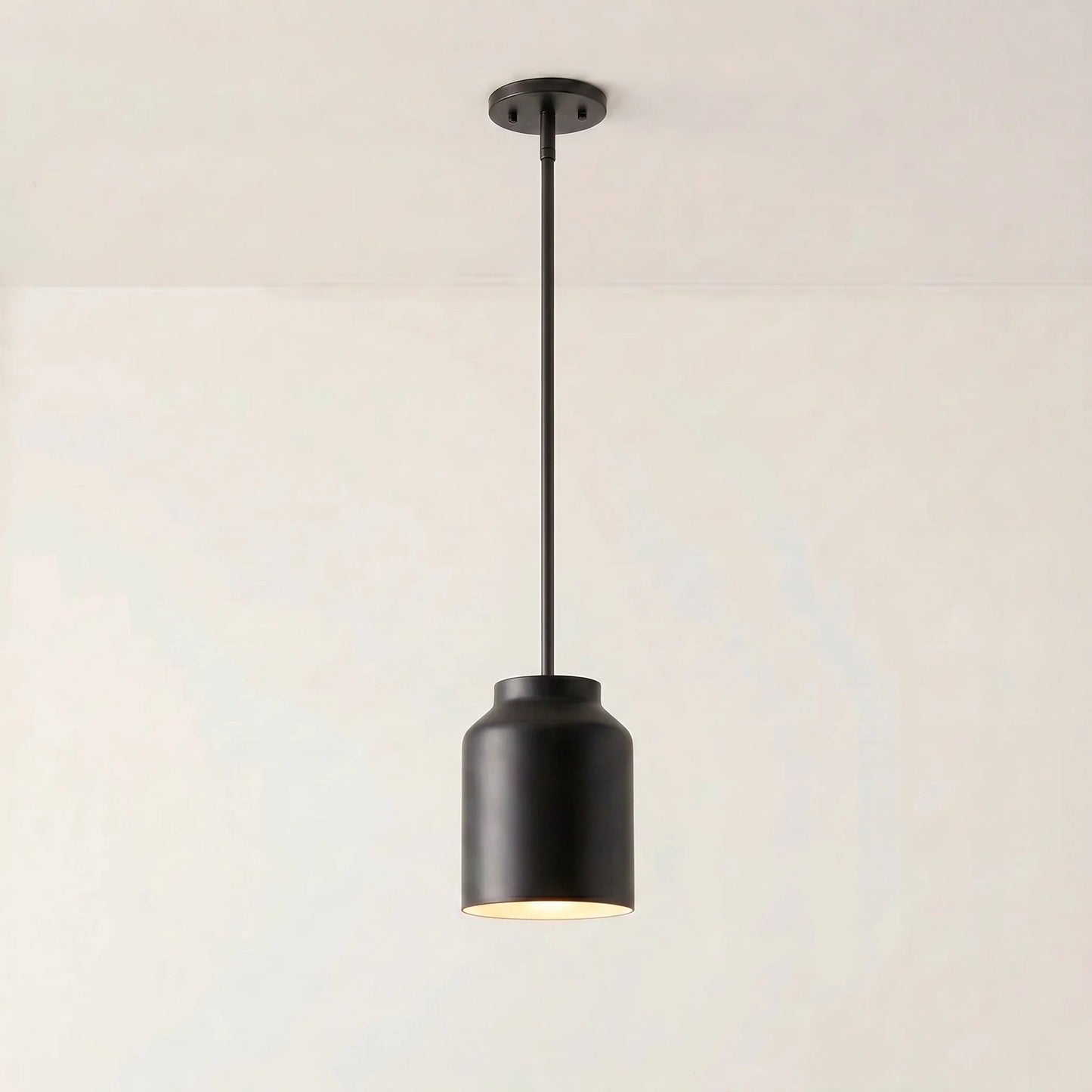 Matte Metal Pendant Light | Nordic Minimalist Design with Adjustable Height | Stylish Kitchen Pendant Lighting for Dining and Entryways 14
