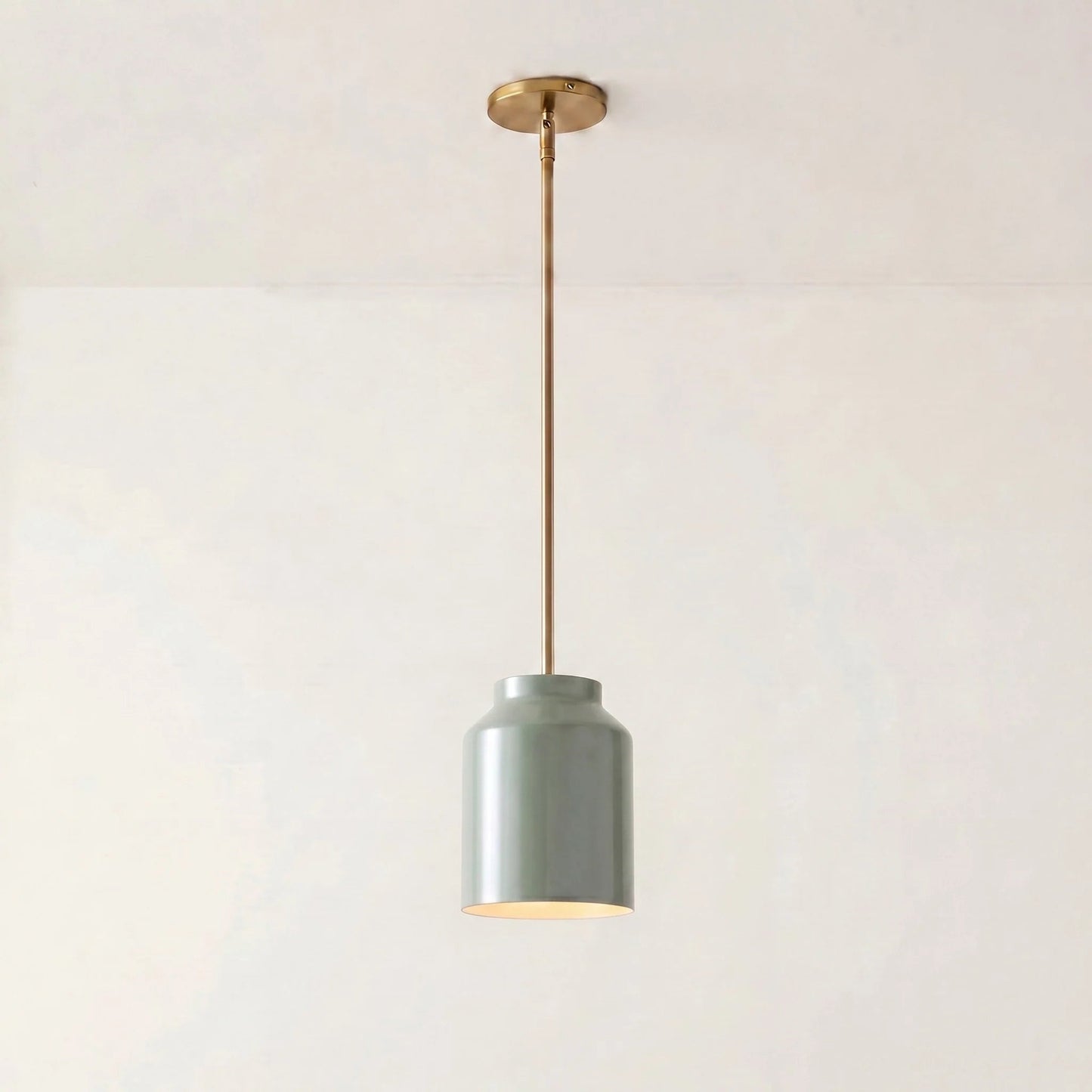 Matte Metal Pendant Light | Nordic Minimalist Design with Adjustable Height | Stylish Kitchen Pendant Lighting for Dining and Entryways 16