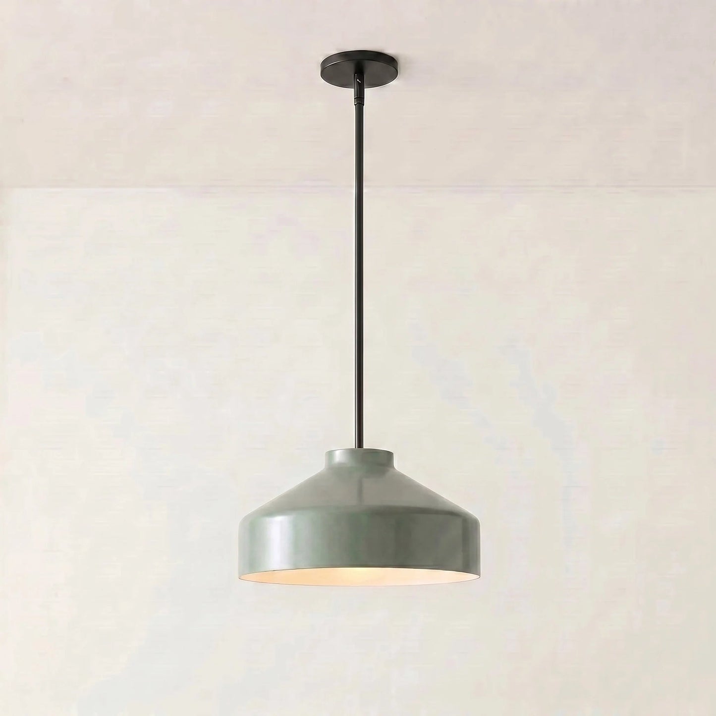 Matte Metal Pendant Light | Nordic Minimalist Design with Adjustable Height | Stylish Kitchen Pendant Lighting for Dining and Entryways 19