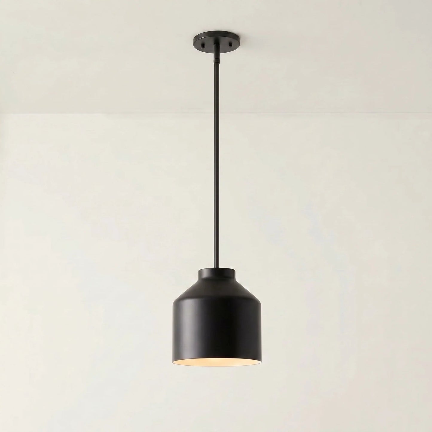 Matte Metal Pendant Light | Nordic Minimalist Design with Adjustable Height | Stylish Kitchen Pendant Lighting for Dining and Entryways 21