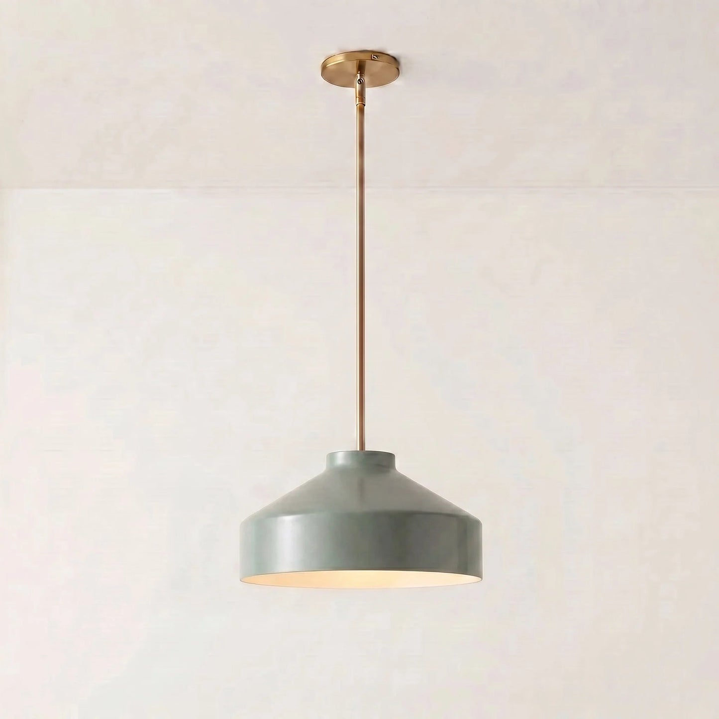 Matte Metal Pendant Light | Nordic Minimalist Design with Adjustable Height | Stylish Kitchen Pendant Lighting for Dining and Entryways 25