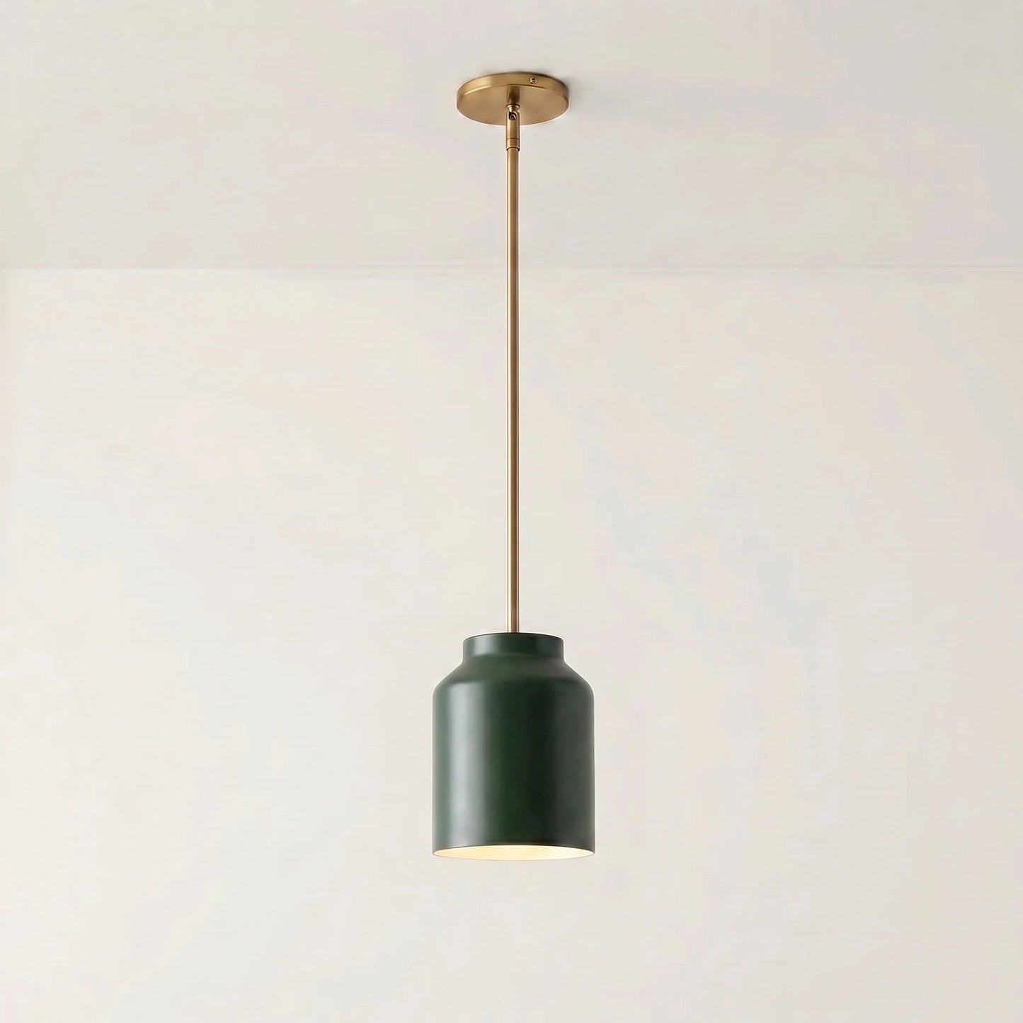 Matte Metal Pendant Light | Nordic Minimalist Design with Adjustable Height | Stylish Kitchen Pendant Lighting for Dining and Entryways 31