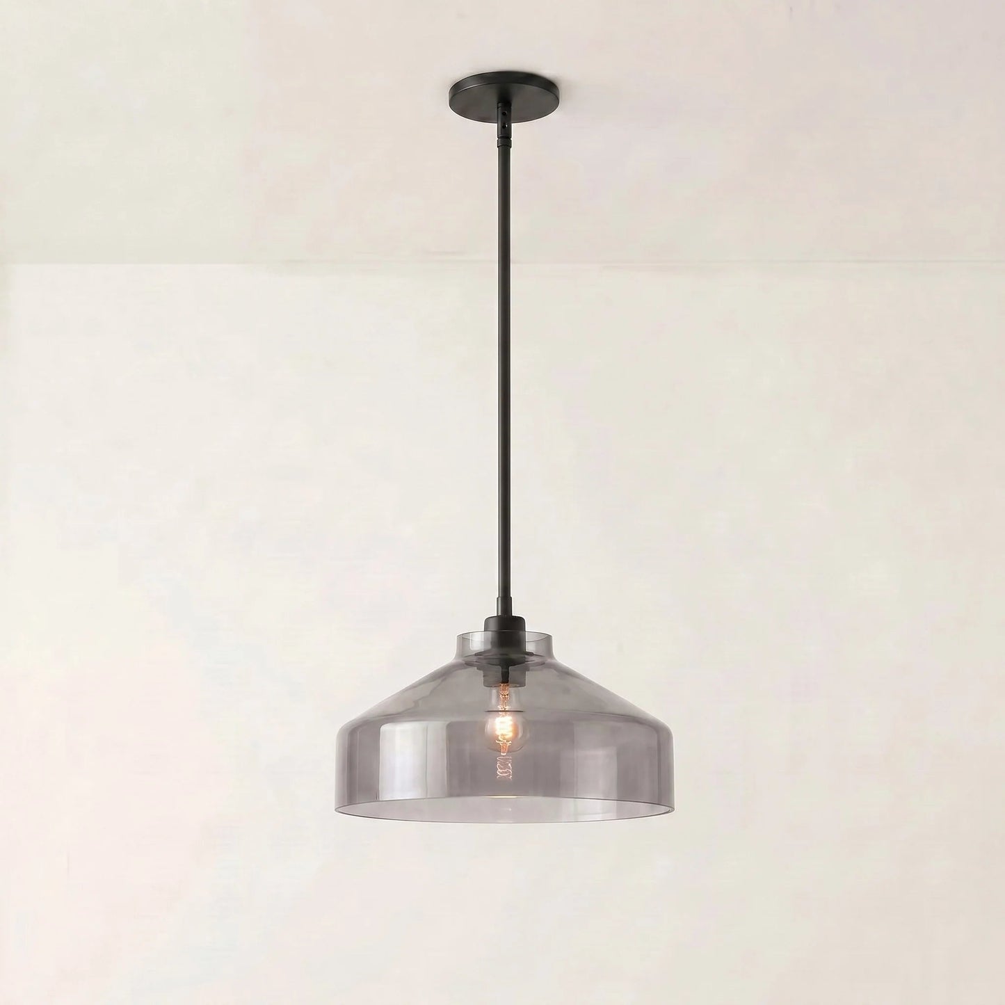 Matte Metal Pendant Light | Nordic Minimalist Design with Adjustable Height | Stylish Kitchen Pendant Lighting for Dining and Entryways 33
