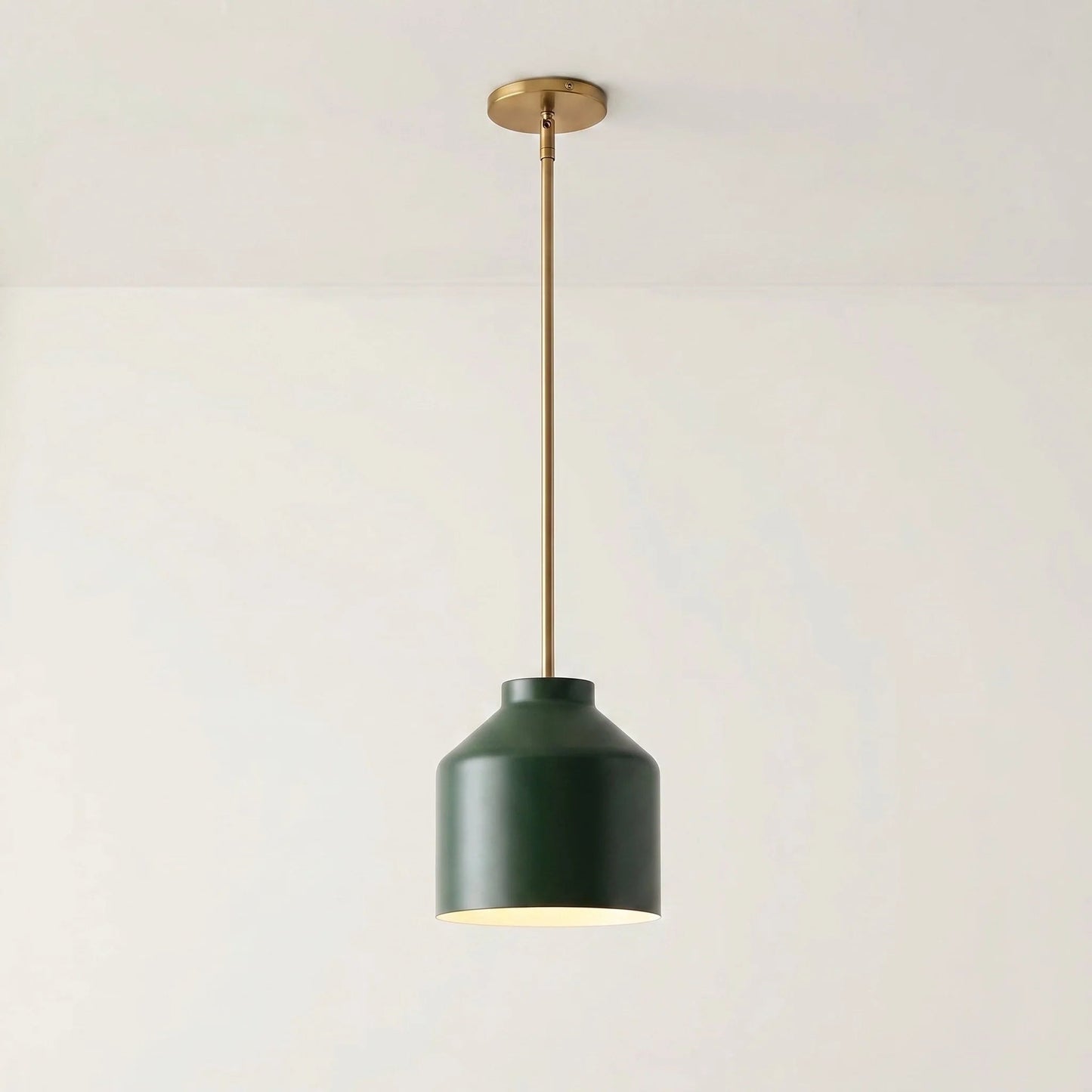 Matte Metal Pendant Light | Nordic Minimalist Design with Adjustable Height | Stylish Kitchen Pendant Lighting for Dining and Entryways 34