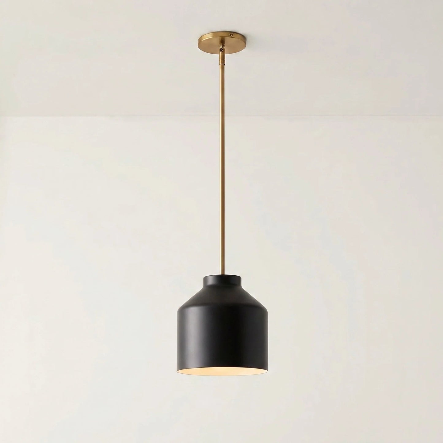 Matte Metal Pendant Light | Nordic Minimalist Design with Adjustable Height | Stylish Kitchen Pendant Lighting for Dining and Entryways 39