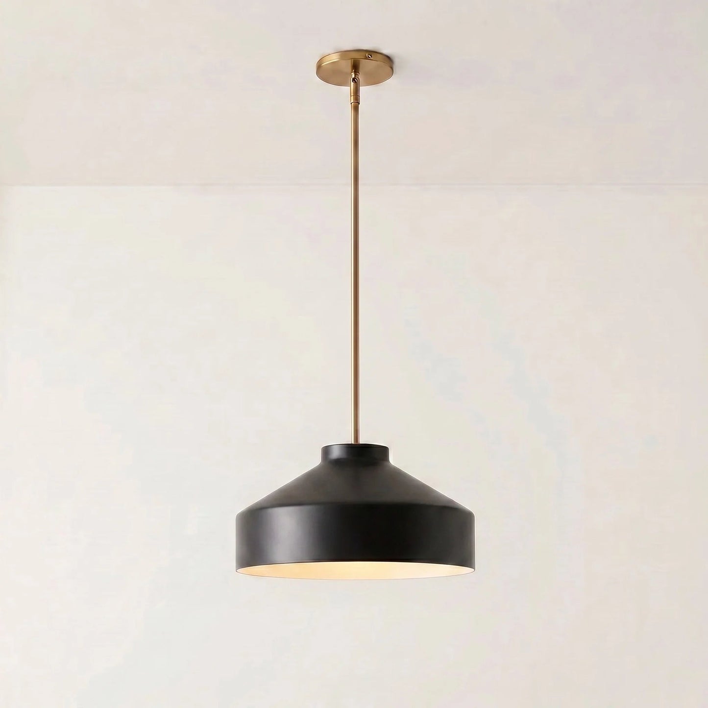 Matte Metal Pendant Light | Nordic Minimalist Design with Adjustable Height | Stylish Kitchen Pendant Lighting for Dining and Entryways 40