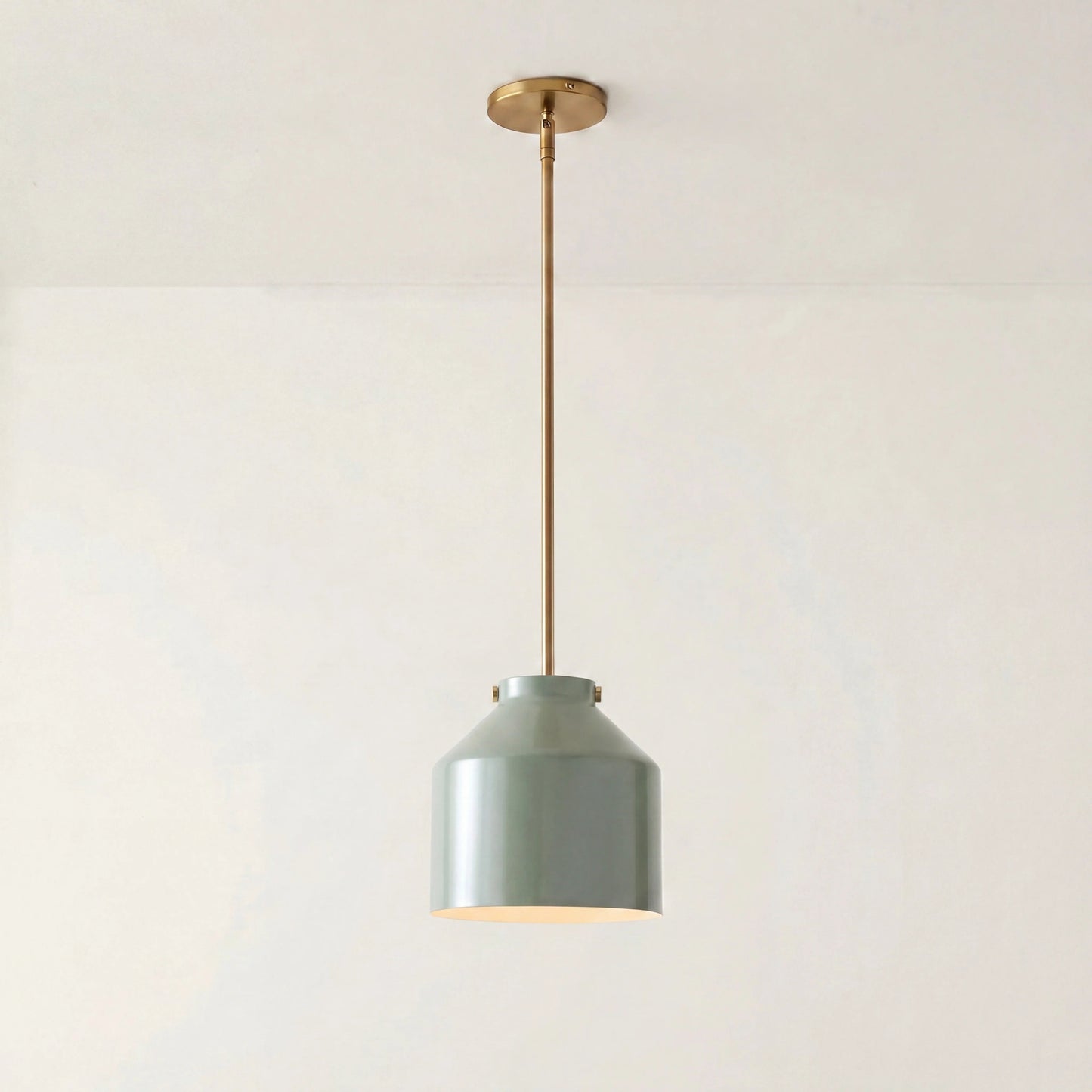 Matte Metal Pendant Light | Nordic Minimalist Design with Adjustable Height | Stylish Kitchen Pendant Lighting for Dining and Entryways 42