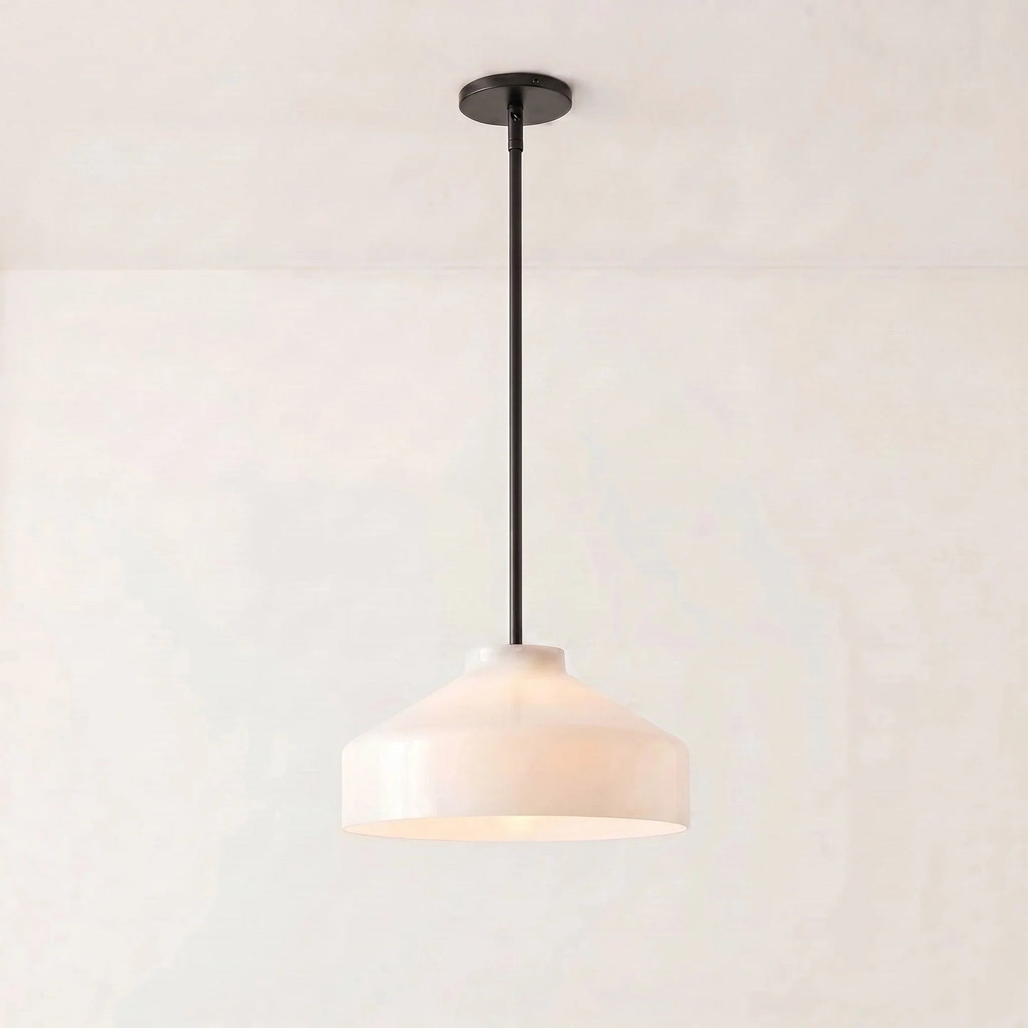Matte Metal Pendant Light | Nordic Minimalist Design with Adjustable Height | Stylish Kitchen Pendant Lighting for Dining and Entryways 43