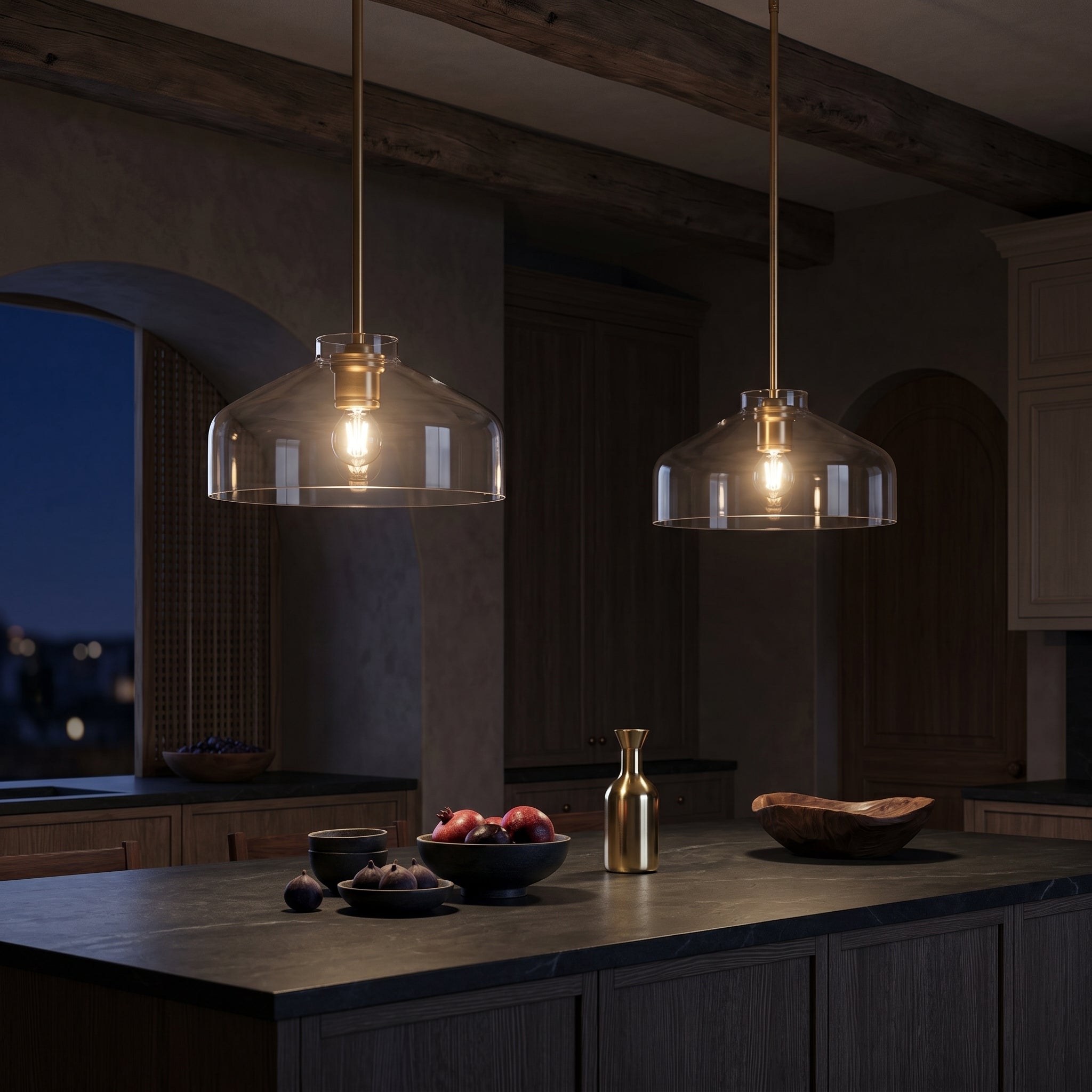 Nerys Matte Metal Pendant Light | 3 Sizes | 9 Finishes
