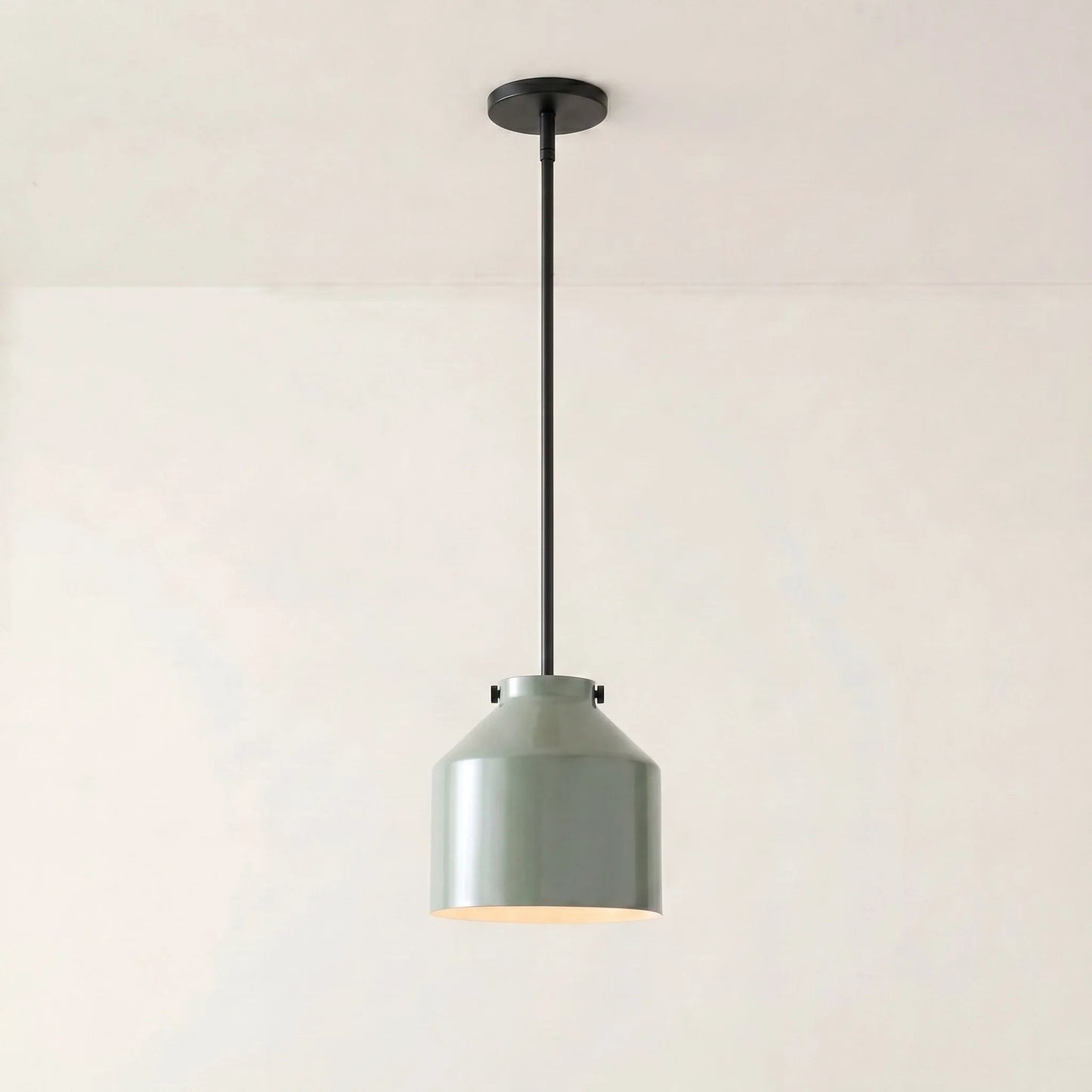 Matte Metal Pendant Light | Nordic Minimalist Design with Adjustable Height | Stylish Kitchen Pendant Lighting for Dining and Entryways 9