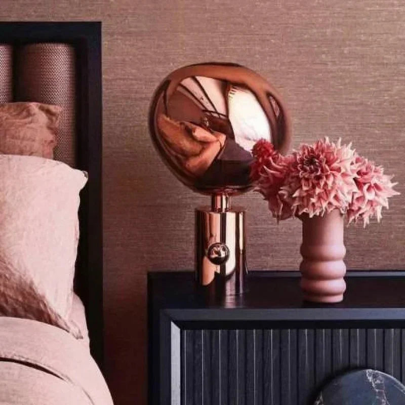 Melt Collection | Table Lamp with Unique Melting Design | Modern Ambient Lighting for Living Room and Bedroom Decor 4