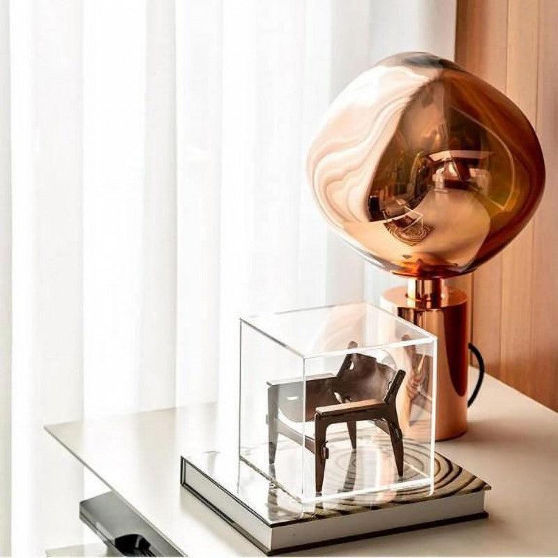 Melt Collection | Table Lamp with Unique Melting Design | Modern Ambient Lighting for Living Room and Bedroom Decor 5