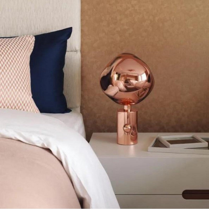 Melt Collection | Table Lamp with Unique Melting Design | Modern Ambient Lighting for Living Room and Bedroom Decor 7