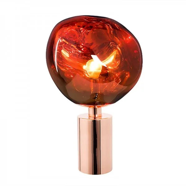 Melt Collection | Table Lamp with Unique Melting Design | Modern Ambient Lighting for Living Room and Bedroom Decor 9