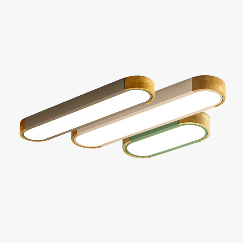 Mero | Modern Ceiling Light with Colorful Acrylic Shade | Elegant Design for Bedroom and Hallway 1