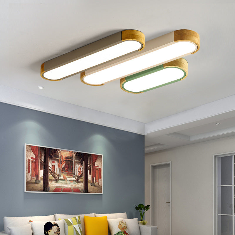 Mero | Modern Ceiling Light with Colorful Acrylic Shade | Elegant Design for Bedroom and Hallway 7