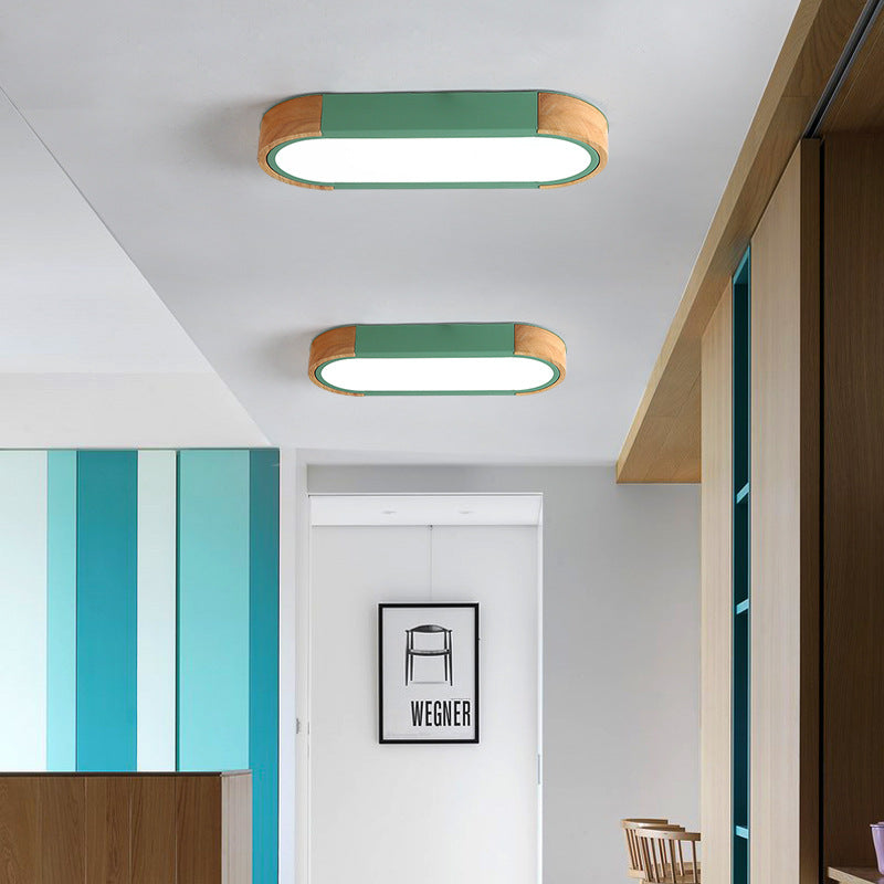 Mero | Modern Ceiling Light with Colorful Acrylic Shade | Elegant Design for Bedroom and Hallway 8