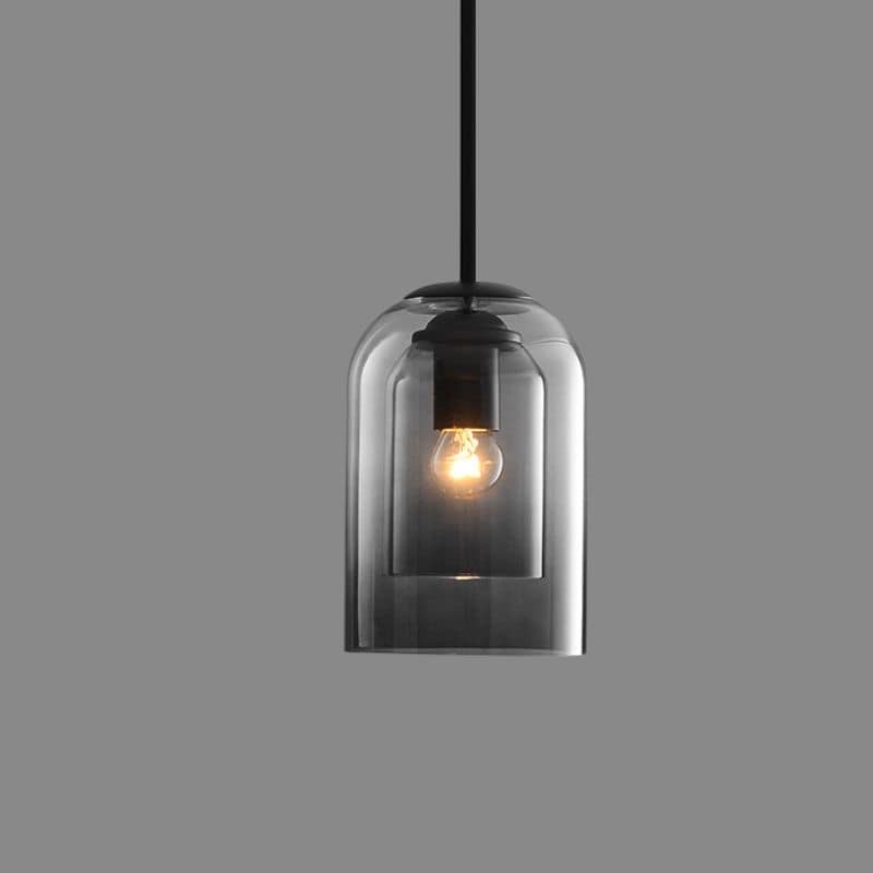 Mica Collection | Mid-Century Glass Pendant Lamp with Dimmable Feature | Elegant Lighting for Kitchen and Home 0
