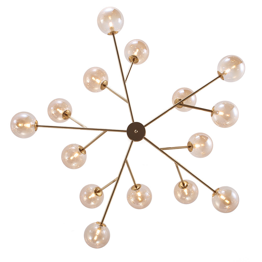 15-Light Branching Bubble Chandelier | 2 Colours