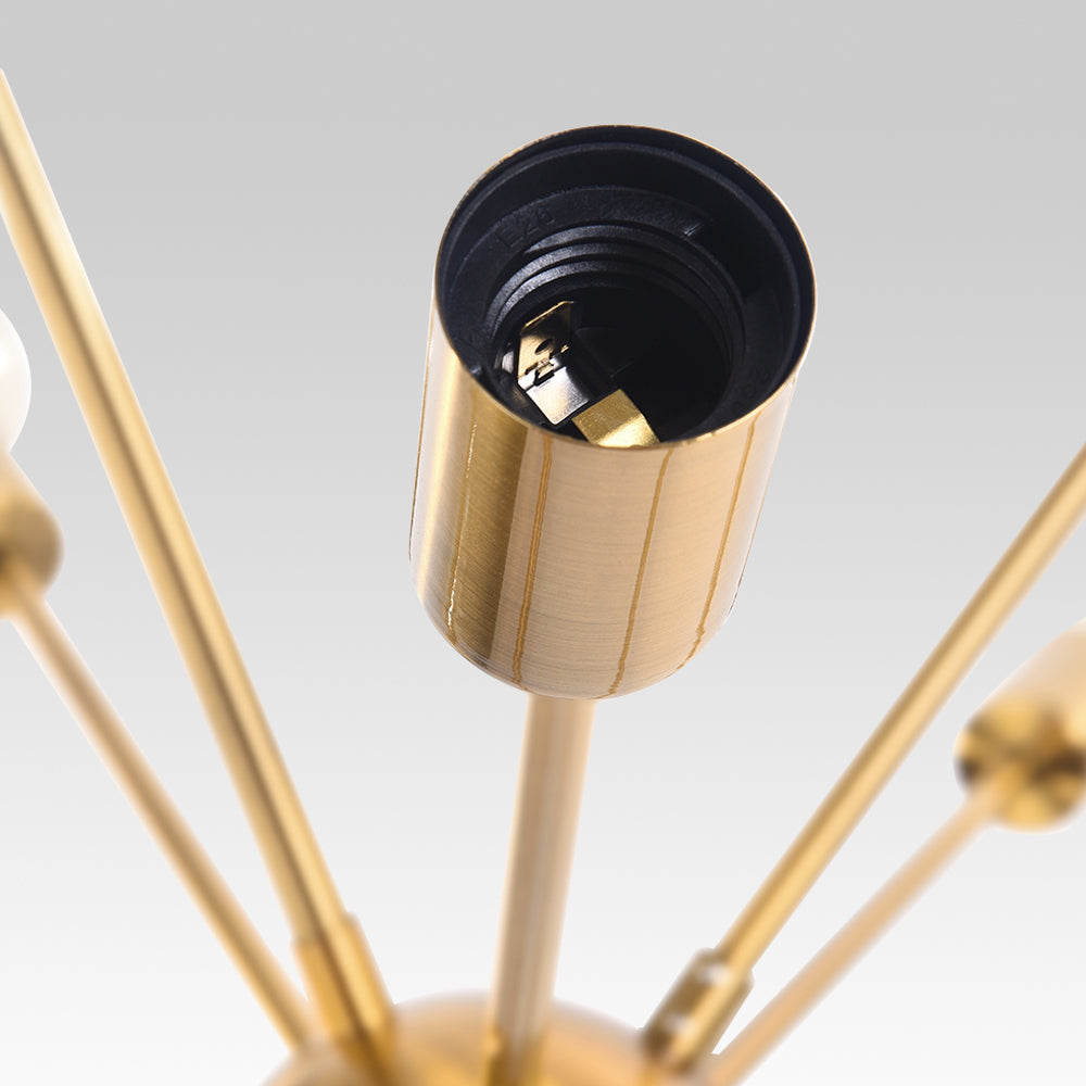 12-Light Sputnik Chandelier | 3 Colours