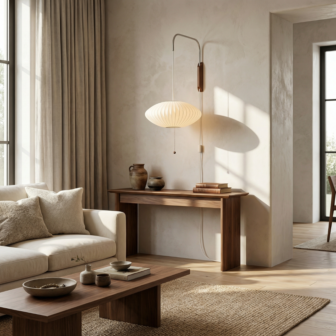 Midcentury Modern Wall Sconce Lighting with Adjustable Light Positioning | Elegant Design for Warm Ambient Illumination 6
