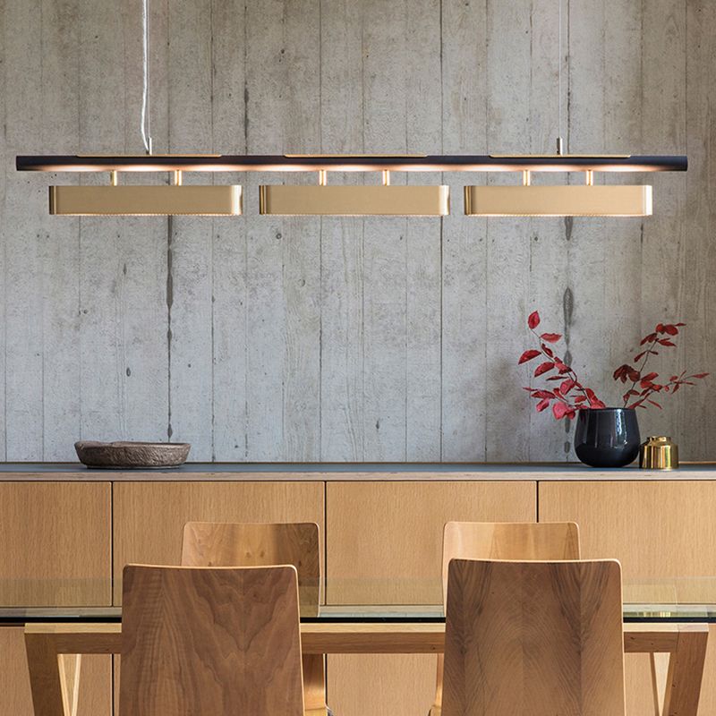 Minimalist Black Pendant Light | Adjustable Height Ceiling Fixture for Modern Kitchens 5