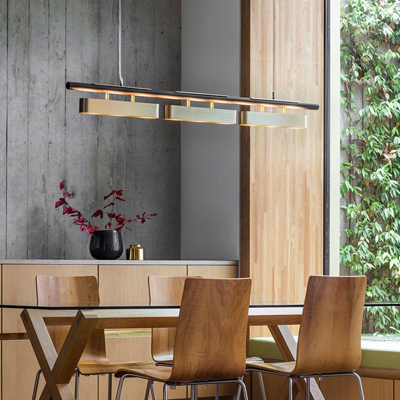 Minimalist Black Pendant Light | Adjustable Height Ceiling Fixture for Modern Kitchens 9