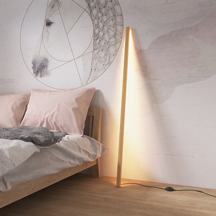 Ozawa Wooden Floor Lamp | 2 Finishes