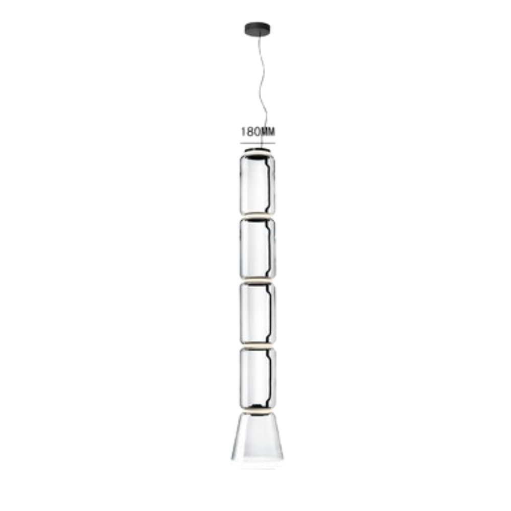 Valentina Minimalist Glass Pendant Light | Models A/B/C