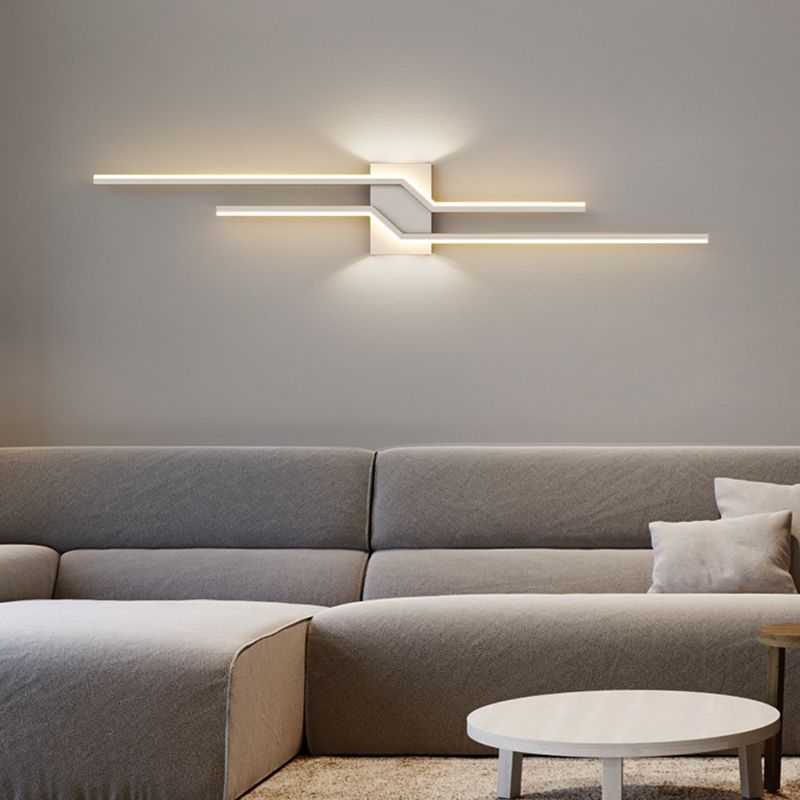 Minimalist Linear Wall Lamp with Dimmable Options | Elegant Wall Sconce for Modern Interiors 2