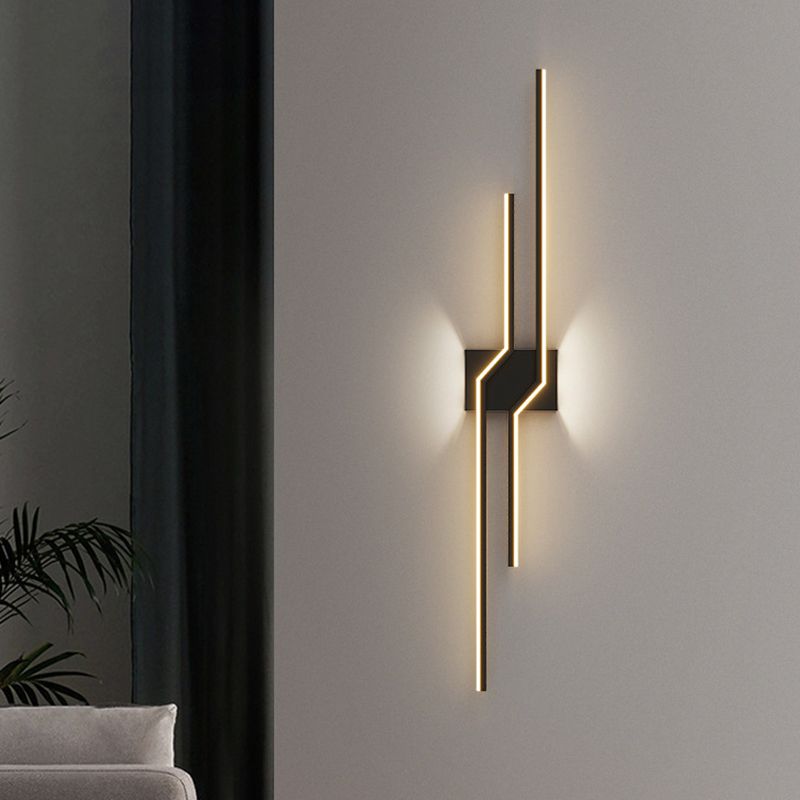 Minimalist Linear Wall Lamp with Dimmable Options | Elegant Wall Sconce for Modern Interiors 5