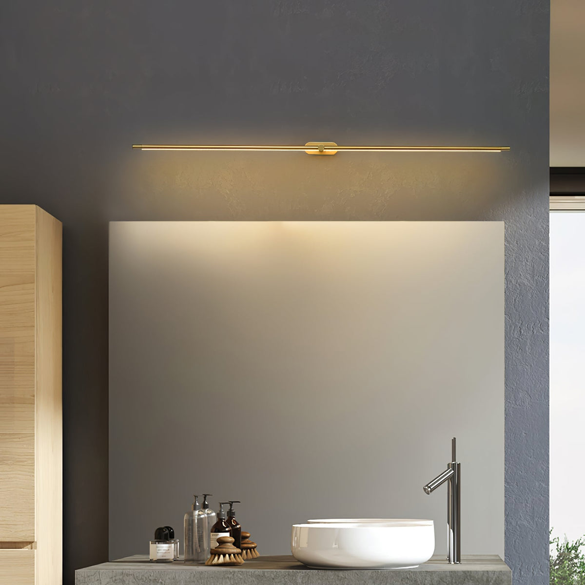 Lustra Wall Lamp Minimalist Linear Rechargeable